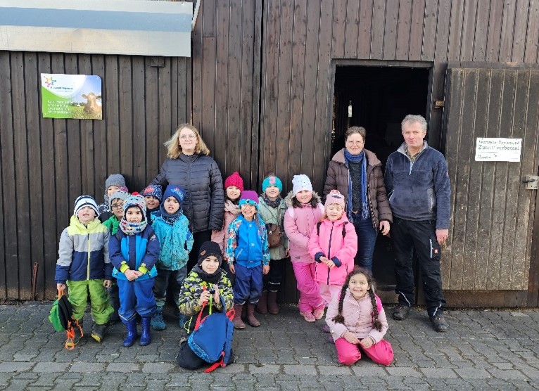 Besuch auf dem Bauernhof