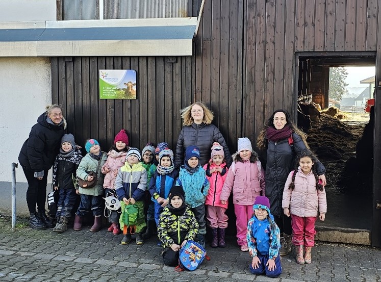 Besuch auf dem Bauernhof