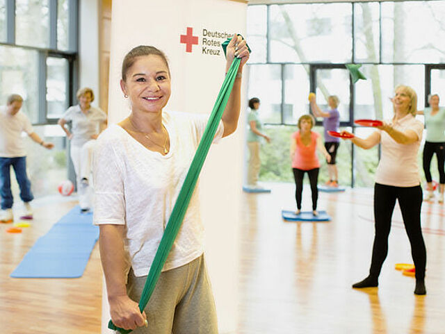 Gesund und Prävention - Menschen gemeinsam in Bewegung