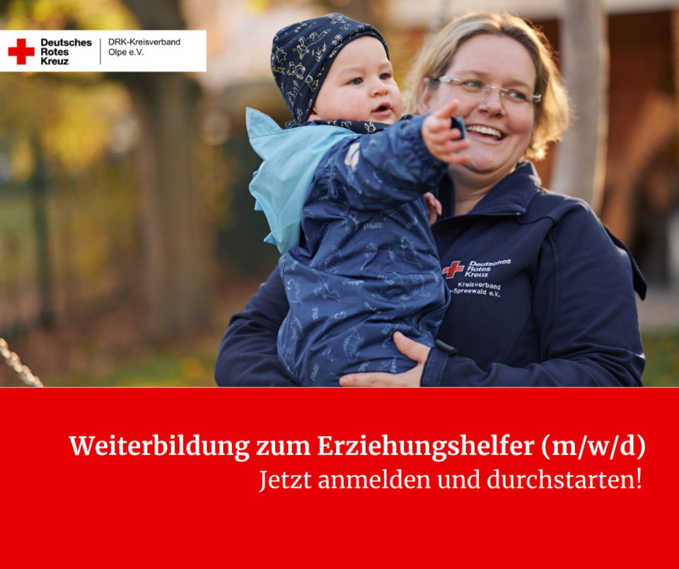 Weiterbildung zum Erziehungshelfer (m/w/d)