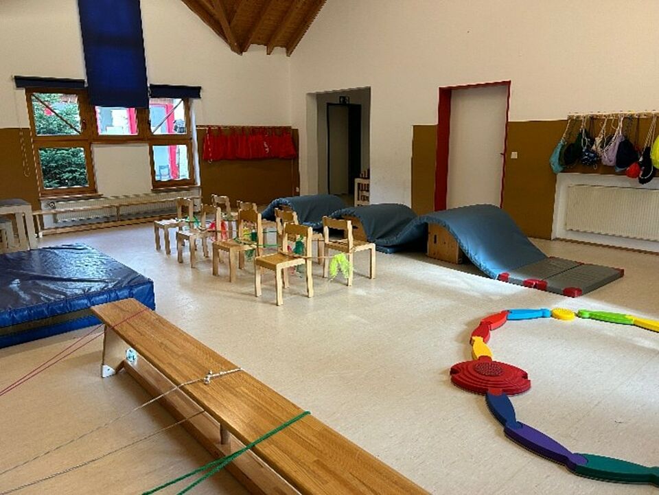 Turnhalle im Kindergarten Sonnenland