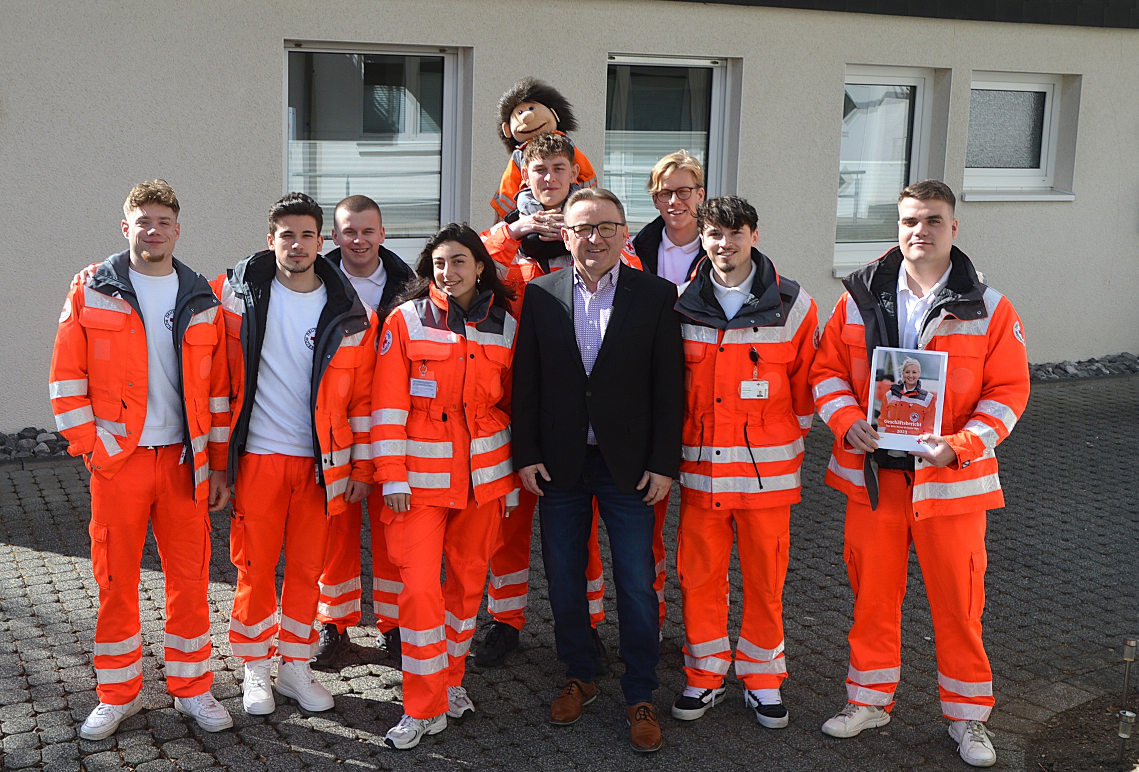 DRK-Beauftragten-Team der Fördermitgliederkampagne wird vorgestellt